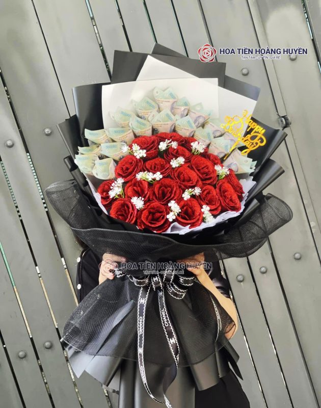 20 tờ hoa bằng tiền 500k