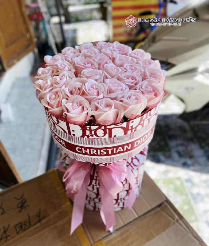 bó hoa sáp độc đáo