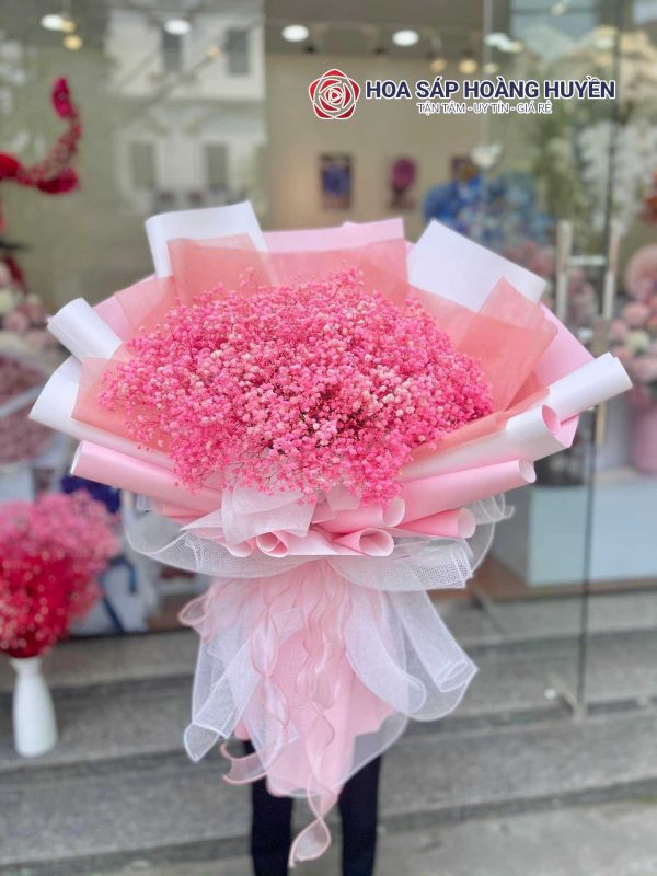 bó hoa baby khô đẹp