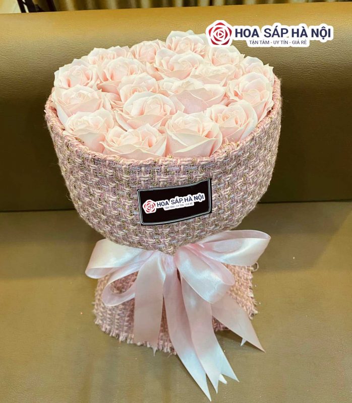 bó hoa sáp đẹp