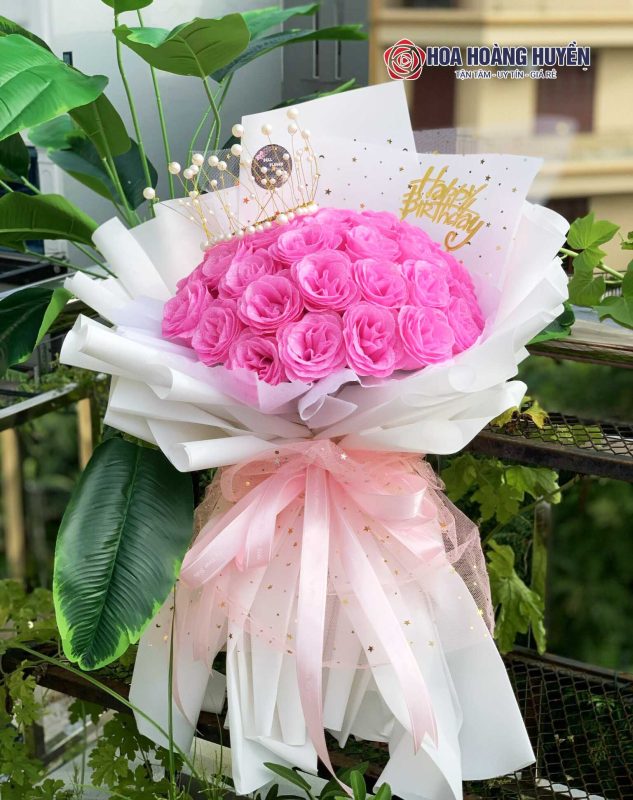 Bó hoa nhũ 30 bông