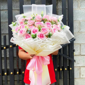 bó hoa sáp cao cấp