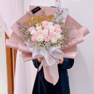 Bó hoa sáp cao cấp