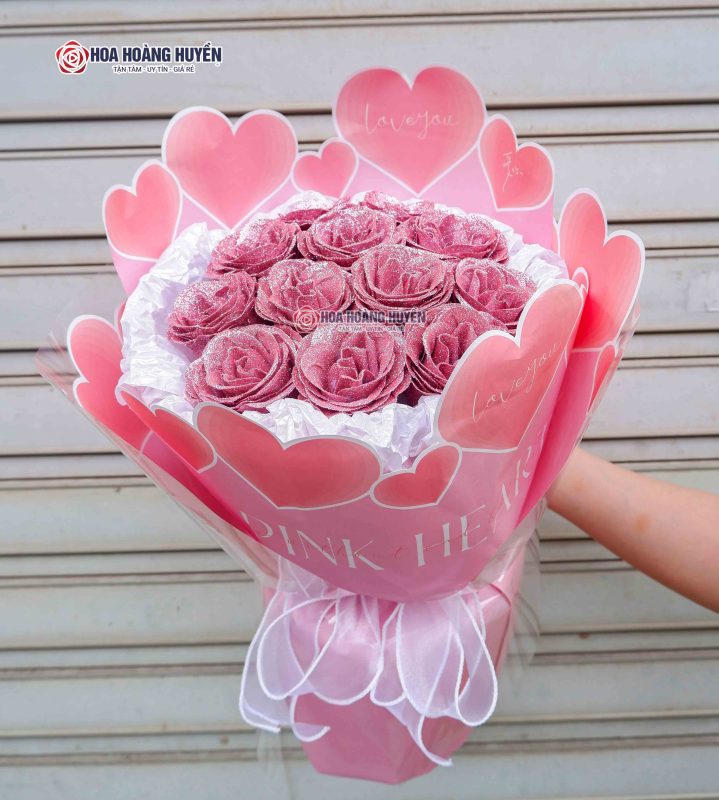 bó hoa sáp- gần nhau là cười