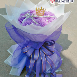 bó hoa sáp nhũ ấn tượng