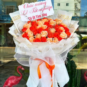 bó hoa sáp sinh nhật, khai trương (5)