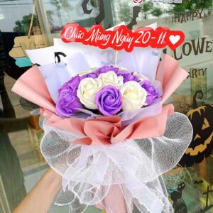 bó hoa sáp tặng cô (3)