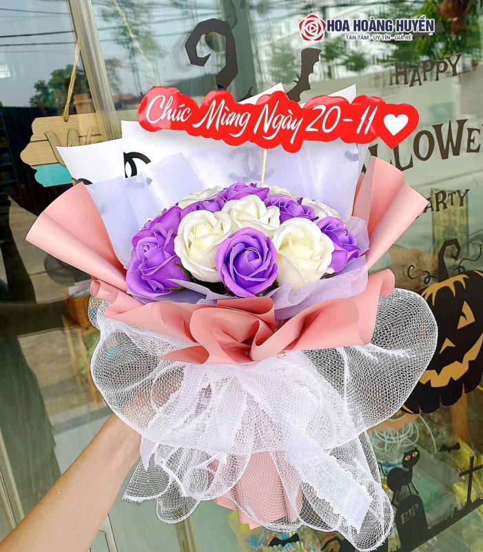 bó hoa sáp tặng cô (3)