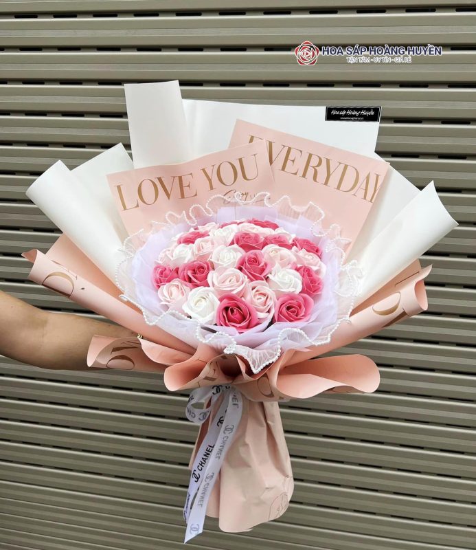 bó hoa sáp tặng người yêu (2)