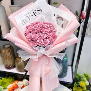 Bó hoa sáp tặng người yêu