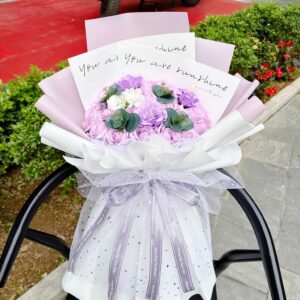 Bó hoa sáp -Thủy chung một lòng