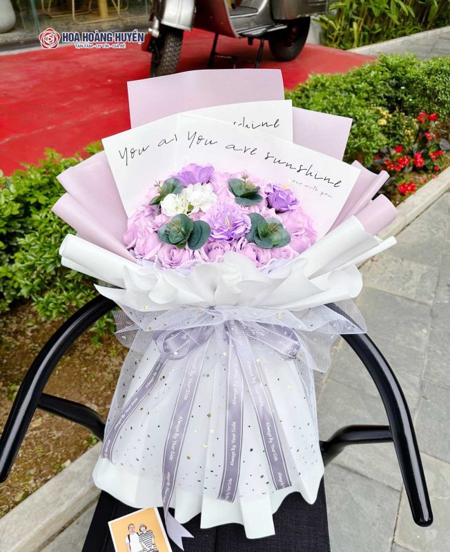 Bó hoa sáp -thủy chung một lòng