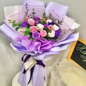 Bó hoa sáp -Nét dịu dàng