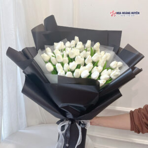 Bó hoa tulip giả-HTL17