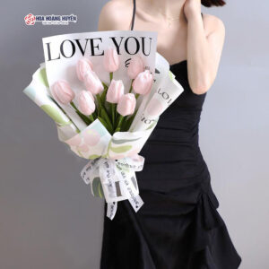 bó hoa tulip giả nhỏ xinh (2)