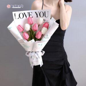 bó hoa tulip giả nhỏ xinh (4)