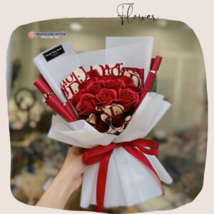 Bó hồng sáp đỏ -Take my hand