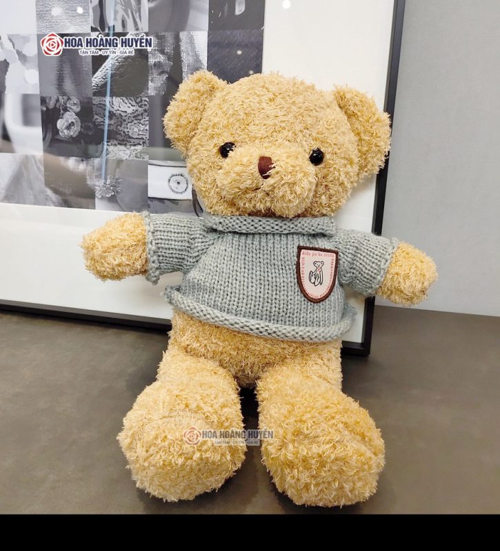 gấu teddy nâu