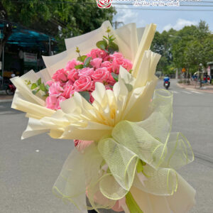 Hoa sáp đẹp 40 bông