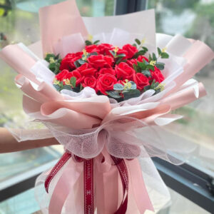 Hoa sáp đỏ giá rẻ