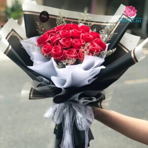 Hoa sáp thơm 18 bông