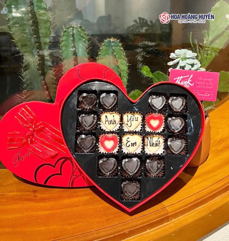 Hộp trái tim Socola