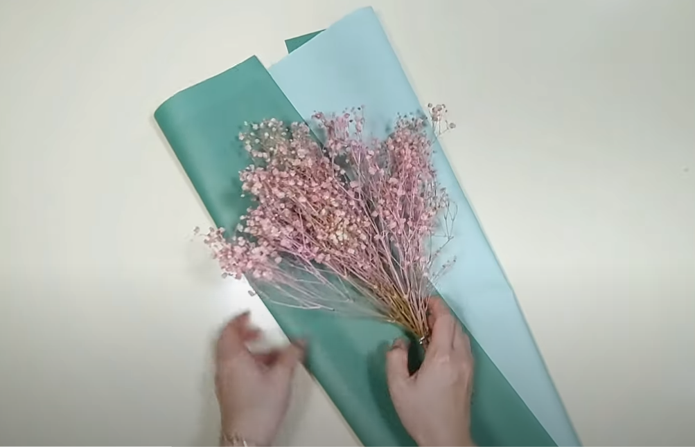 xếp giấy hoa
