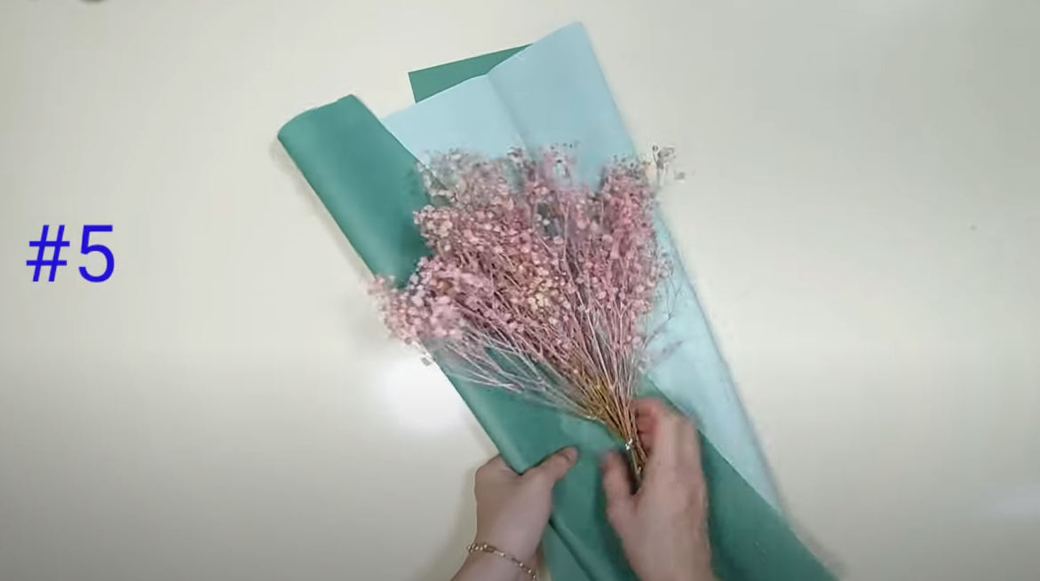 xếp giấy hoa