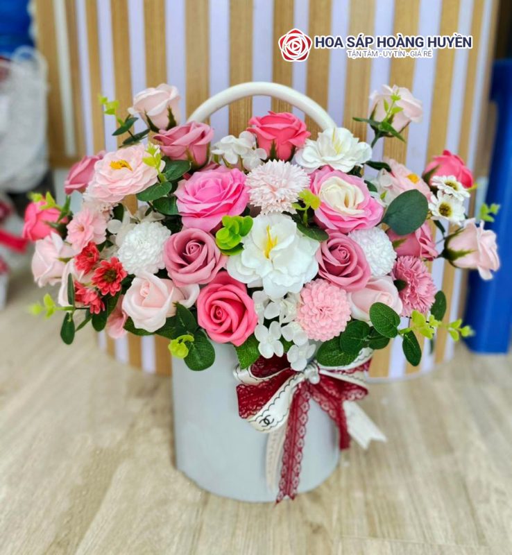 lẵng hoa sáp (3)