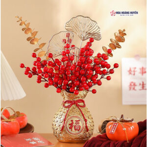 lọ hoa đào đông (2)
