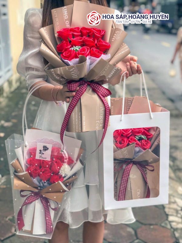 mẫu hoa sáp nhỏ kèm túi (3)