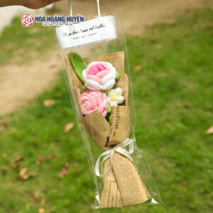 Bó Hoa Len Đơn Giản Giá Rẻ