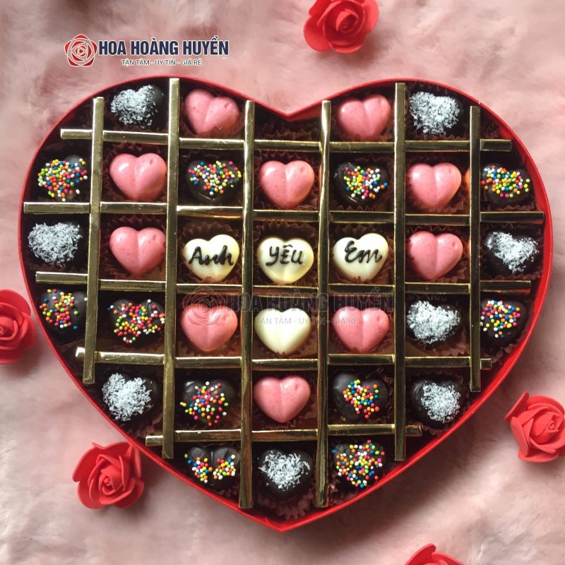 socola valentine 27 viên