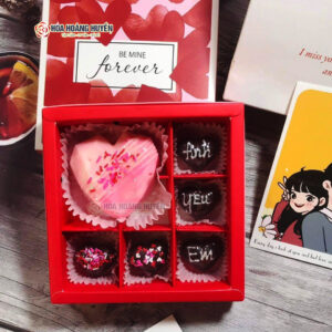 socola valentine tim đập