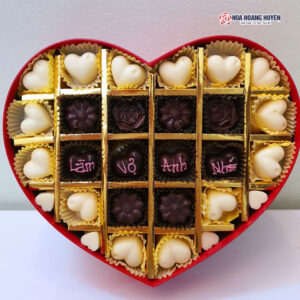 Socola Valentine trái tim