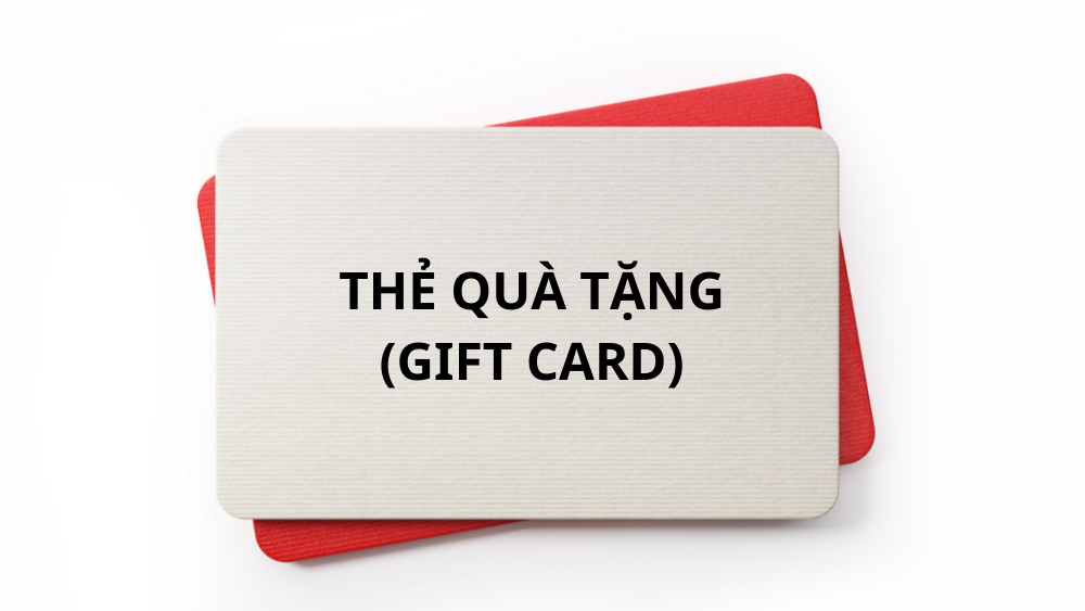 thẻ quà tặng